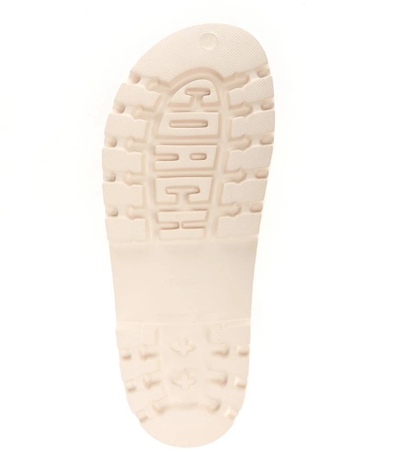 COACH Men's Jesse Signature Logo Pool Slide Sandals