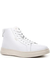 COACH Men's Low Line Leather High-Top Sneakers