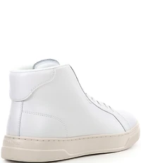 COACH Men's Low Line Leather High-Top Sneakers