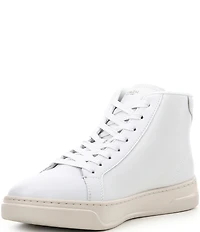 COACH Men's Low Line Leather High-Top Sneakers