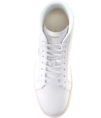 COACH Men's Low Line Leather High-Top Sneakers