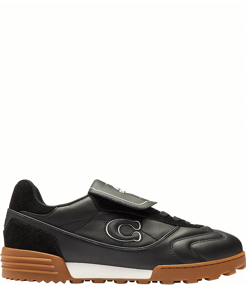 COACH Men's Match Leather and Suede Sneakers