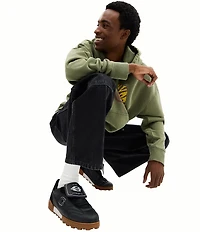 COACH Men's Match Leather and Suede Sneakers