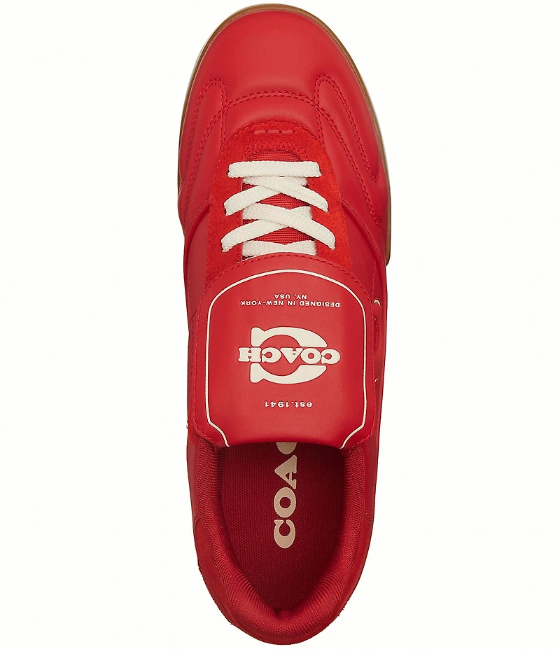 COACH Men's Match Leather and Suede Sneakers