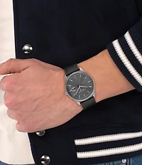 COACH Men's Oliver Quartz Analog Leather Strap Watch