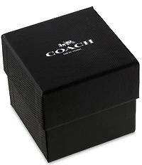 COACH Men's Oliver Quartz Analog Leather Strap Watch