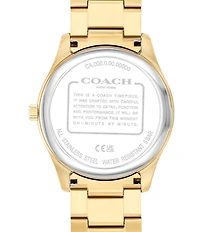 COACH Men's Oliver Quartz Analog Stainless Steel Bracelet Watch
