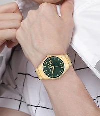 COACH Men's Oliver Quartz Analog Stainless Steel Bracelet Watch