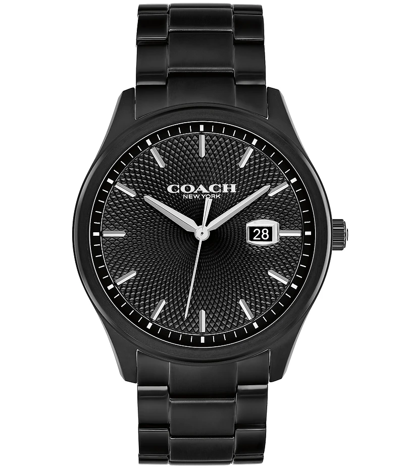 COACH Men's Oliver Quartz Analog Stainless Steel Bracelet Watch