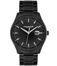 COACH Men's Oliver Quartz Analog Stainless Steel Bracelet Watch