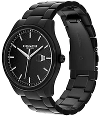 COACH Men's Oliver Quartz Analog Stainless Steel Bracelet Watch