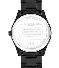COACH Men's Oliver Quartz Analog Stainless Steel Bracelet Watch