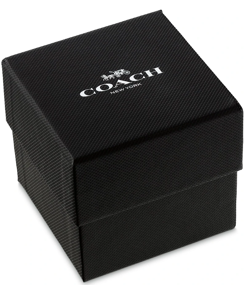 COACH Men's Oliver Quartz Analog Stainless Steel Bracelet Watch