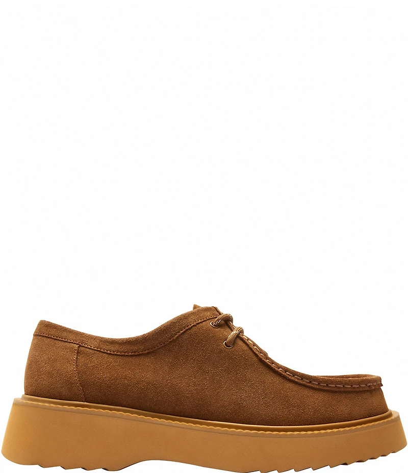 COACH Men's Sculpt C Suede Chukka Oxfords