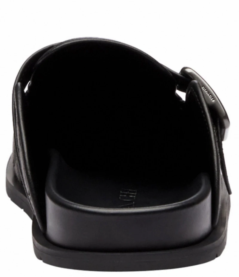 COACH Men's Signature Logo Buckle Clogs