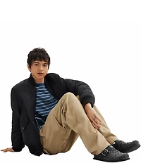 COACH Men's Signature Logo Buckle Clogs