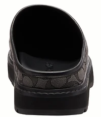 COACH Men's Signature Jaquard Sport Mules