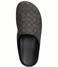 COACH Men's Signature Jaquard Sport Mules