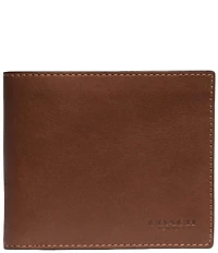 Men's Slim Sport Calf Leather Billfold Wallet