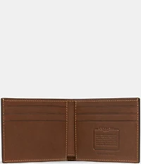 Men's Slim Sport Calf Leather Billfold Wallet