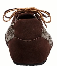 COACH Men's Soft Signature Jacquard Suede Sneakers