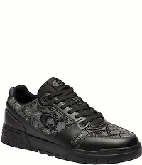 COACH Men's Soho Crystal Signature Jacquard Sneakers
