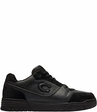 COACH Men's Soho Distressed Suede and Leather Sneakers