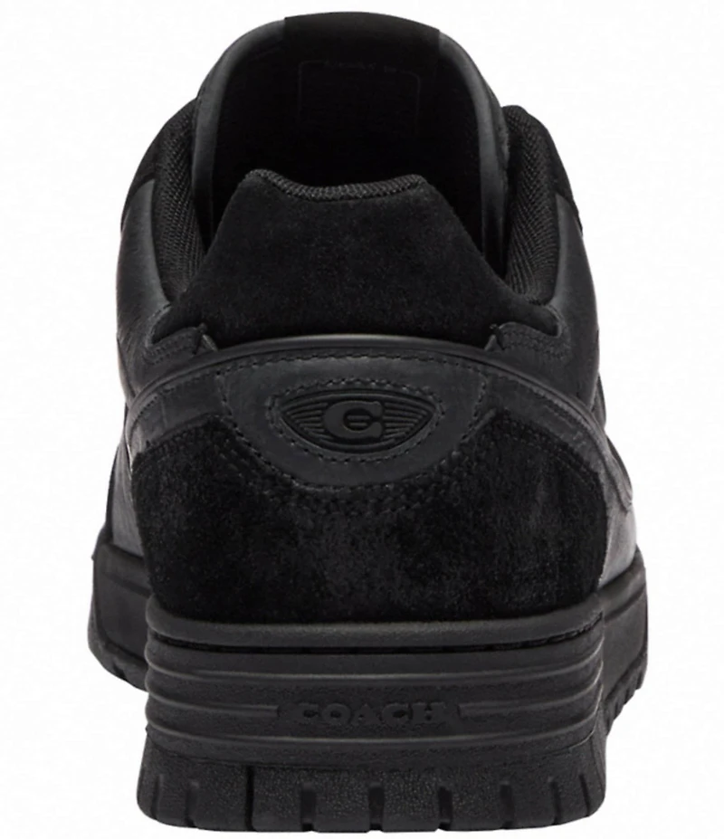COACH Men's Soho Distressed Suede and Leather Sneakers