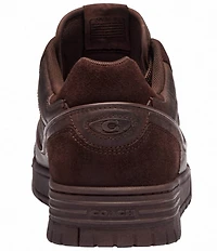 COACH Men's Soho Distressed Suede and Leather Sneakers