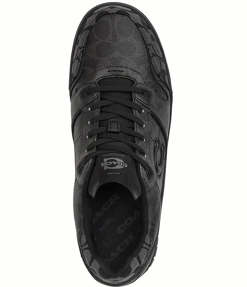 COACH Men's Soho Signature Coated Canvas Sneakers