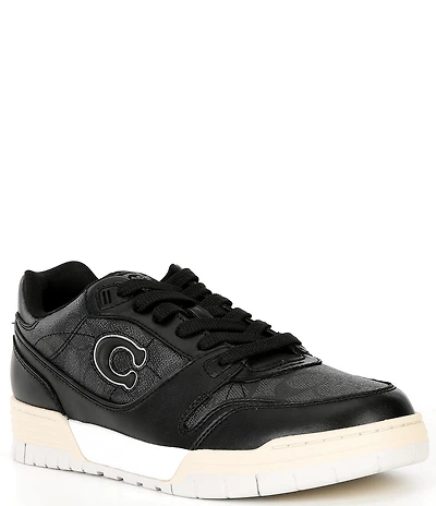 COACH Men's Soho Signature Logo Coated Canvas Sneakers