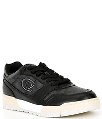 COACH Men's Soho Signature Logo Coated Canvas Sneakers