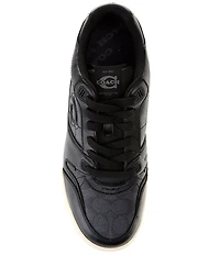 COACH Men's Soho Signature Logo Coated Canvas Sneakers