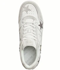 COACH Men's Soho Star Leather and Suede Sneakers