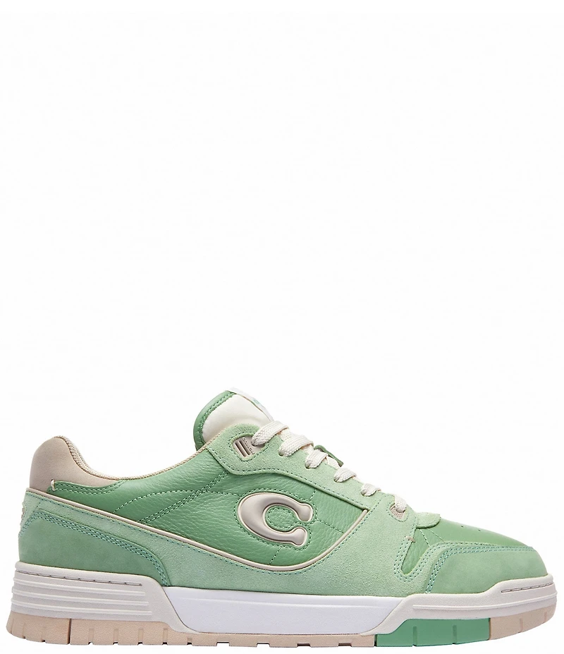 COACH Men's Soho Leather and Suede Sneakers