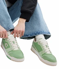 COACH Men's Soho Leather and Suede Sneakers