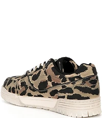 COACH Men's Soho Suede Leopard Sneakers