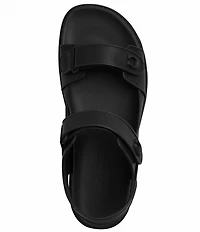 COACH Men's Leather Banded Sport Sandals