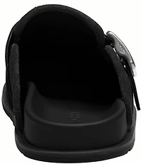 COACH Men's Suede Buckle Clogs