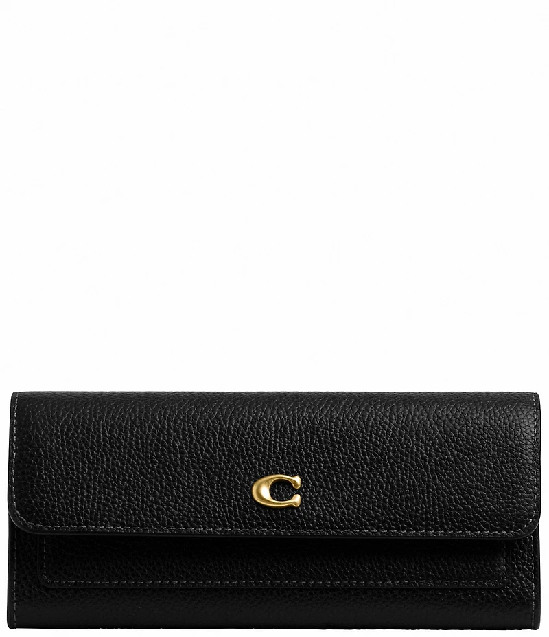 COACH Mila Long Flap Wallet