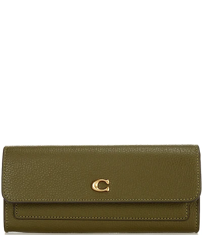 COACH Mila Long Flap Wallet
