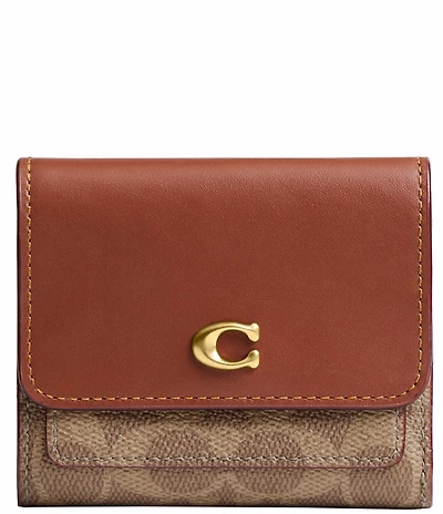 COACH Mila Small Flap Logo Wallet