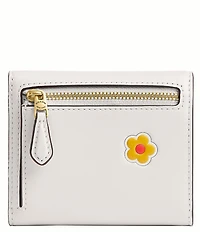 COACH Mila Small Flap Wallet With Sticker Print