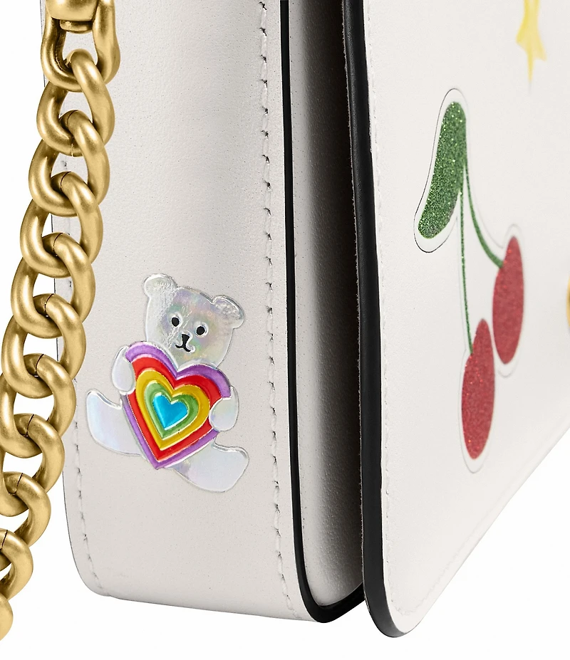COACH Mila Sticker Print Crossbody Bag