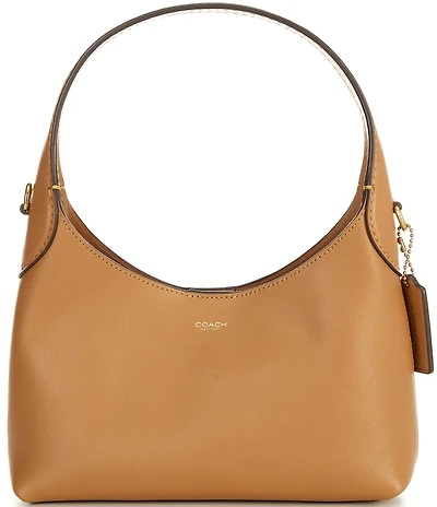 COACH Brooklyn 23 Detachable Chain Strap Leather Shoulder Bag