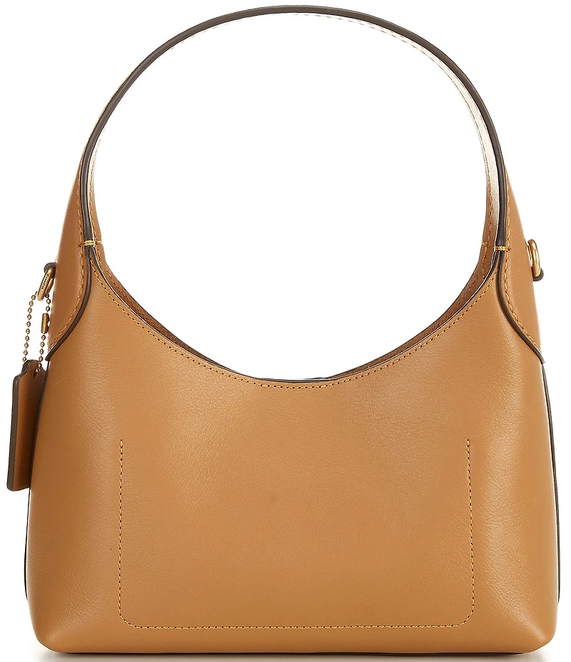 COACH Brooklyn 23 Detachable Chain Strap Leather Shoulder Bag