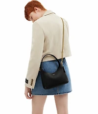 COACH Brooklyn 23 Detachable Chain Strap Leather Shoulder Bag