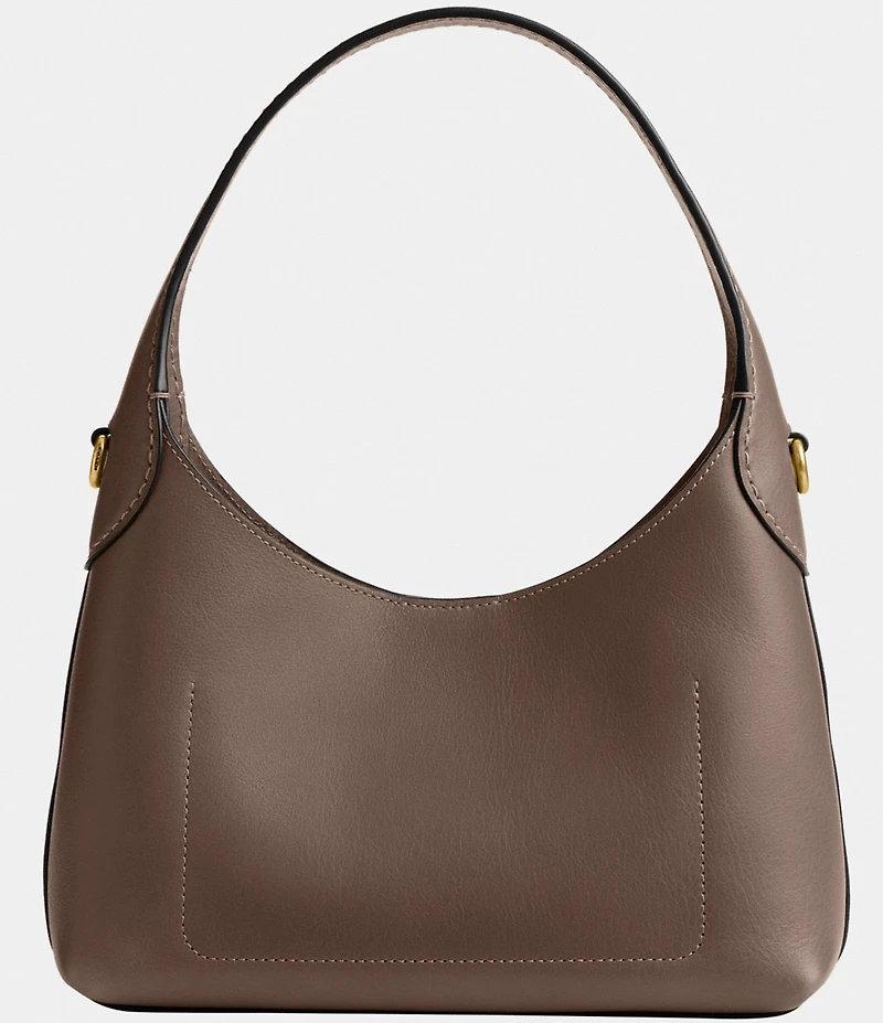COACH Brooklyn 23 Detachable Chain Strap Leather Shoulder Bag