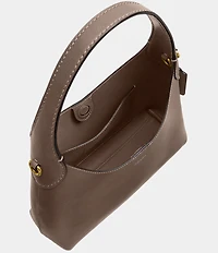 COACH Brooklyn 23 Detachable Chain Strap Leather Shoulder Bag