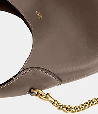 COACH Brooklyn 23 Detachable Chain Strap Leather Shoulder Bag